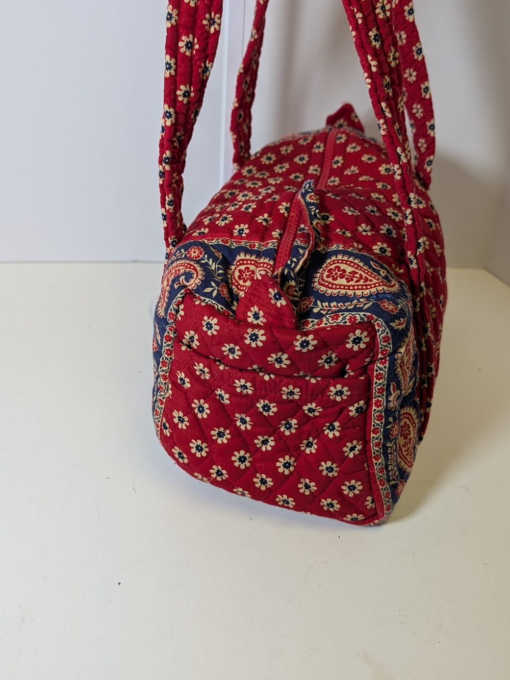 Vera Bradley Classic Handbag (barrel / mini-duffel style) - Picture 3 of 7